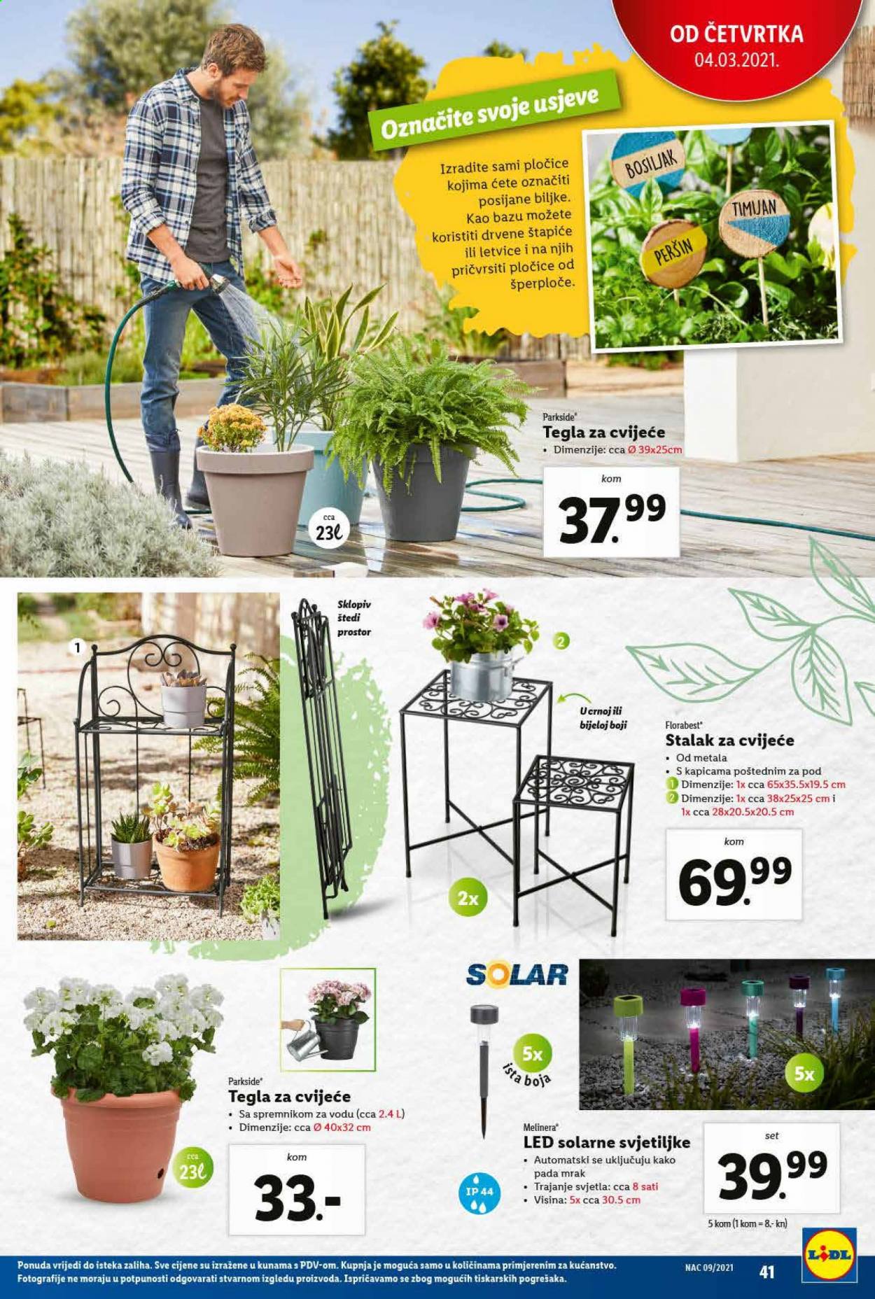 Lidl katalog - 01.03.2021. - 07.03.2021. Stranica 41