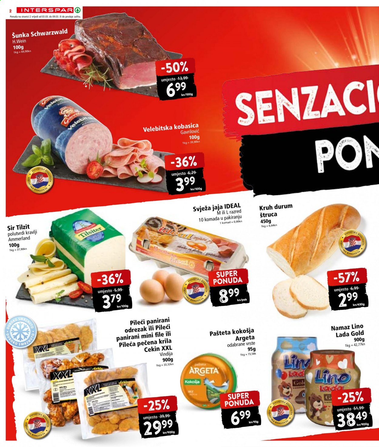 INTERSPAR katalog - 03.03.2021. - 09.03.2021. Stranica 2