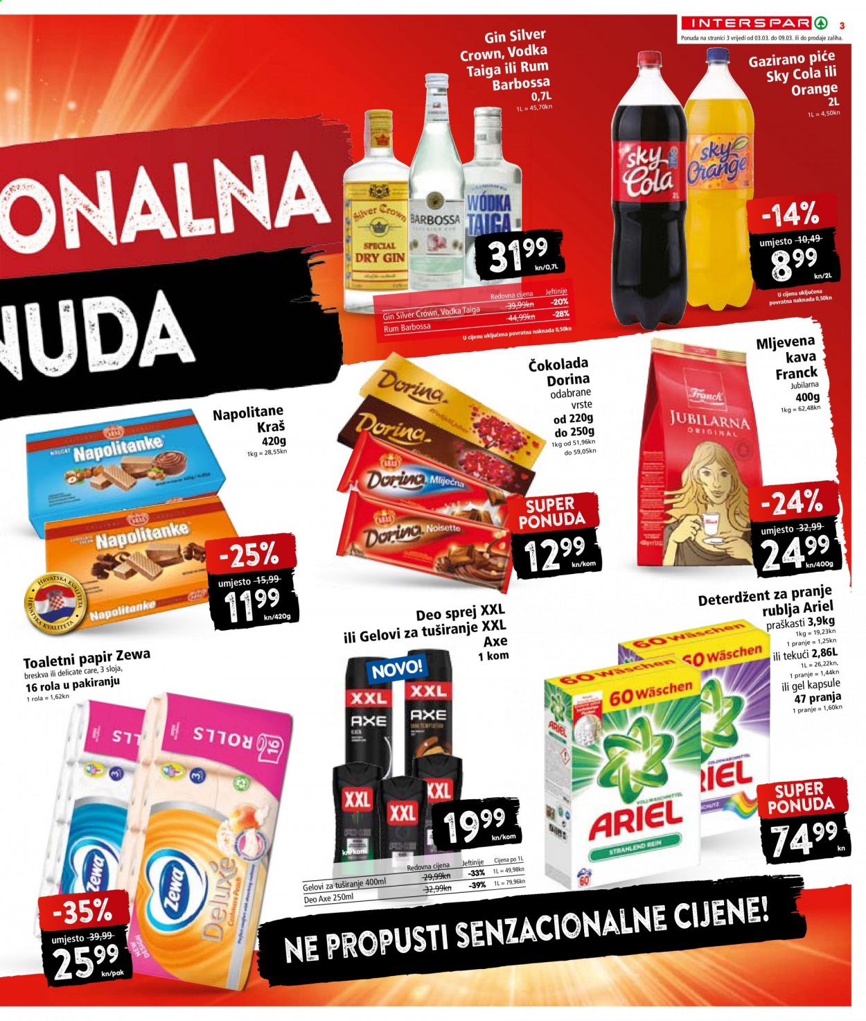 INTERSPAR katalog - 03.03.2021. - 09.03.2021. Stranica 3