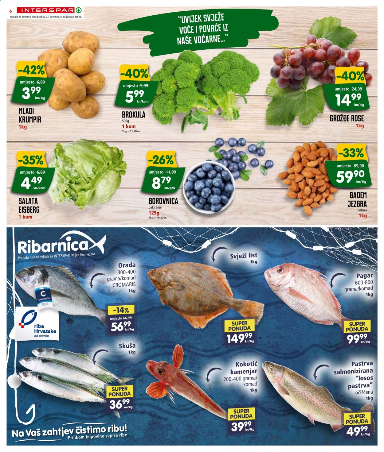 INTERSPAR katalog - 03.03.2021. - 09.03.2021. Stranica 6
