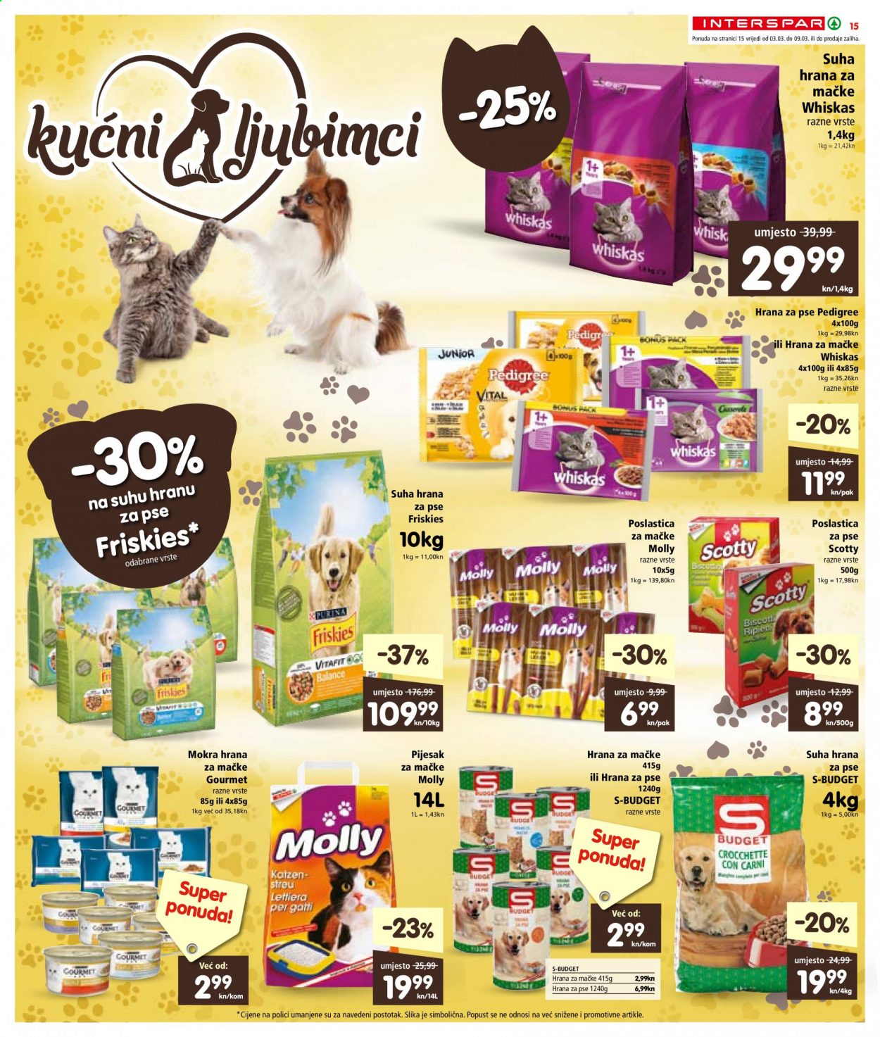 INTERSPAR katalog - 03.03.2021. - 09.03.2021. Stranica 15