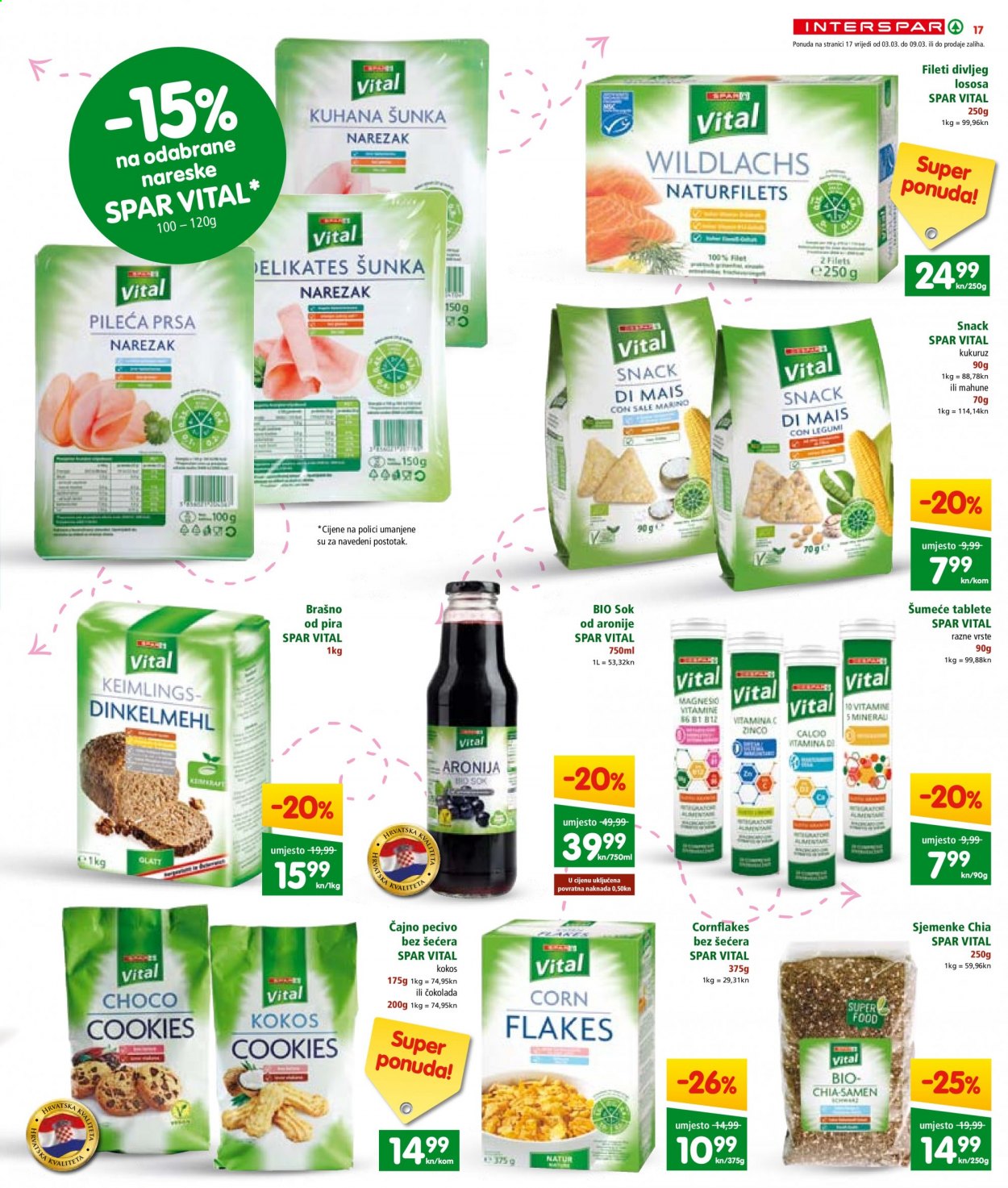 INTERSPAR katalog - 03.03.2021. - 09.03.2021. Stranica 17