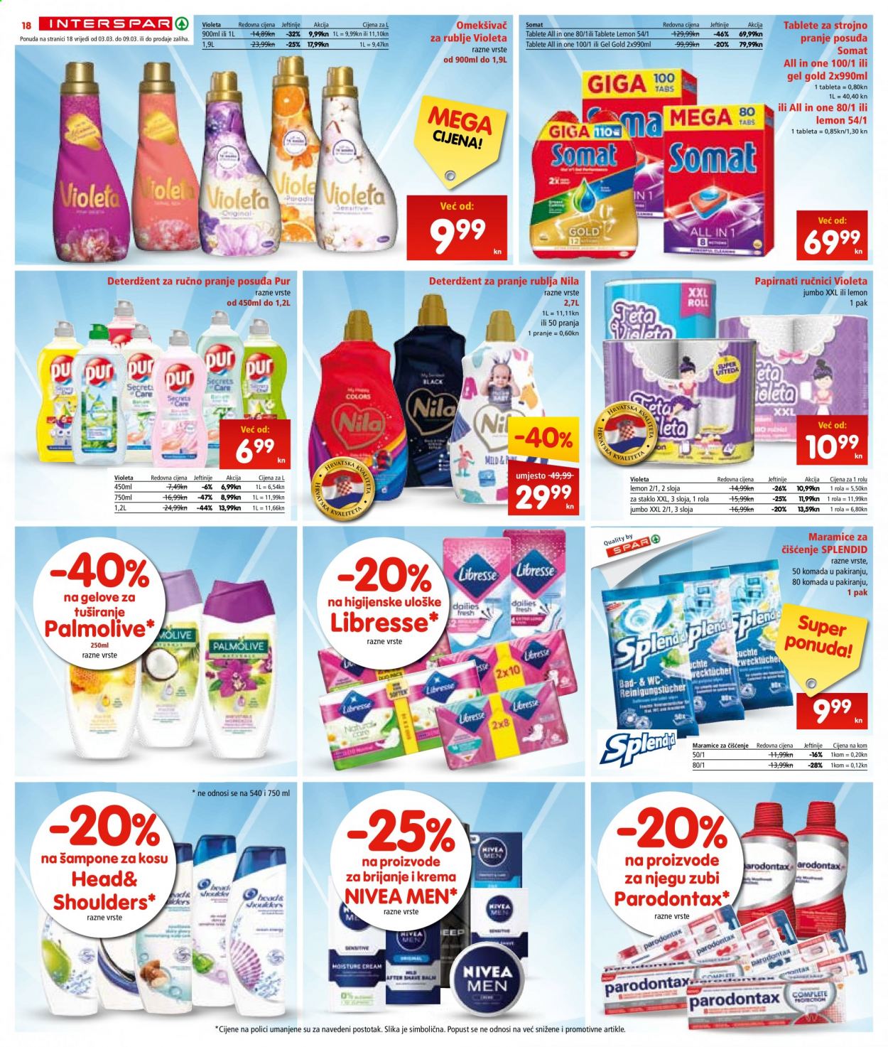 INTERSPAR katalog - 03.03.2021. - 09.03.2021. Stranica 18