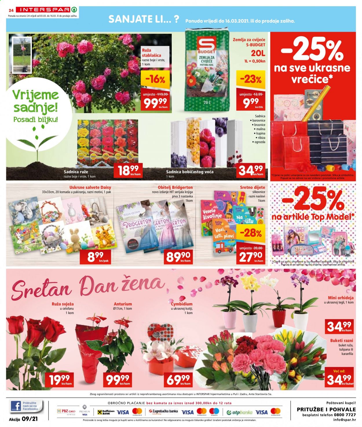 INTERSPAR katalog - 03.03.2021. - 09.03.2021. Stranica 24