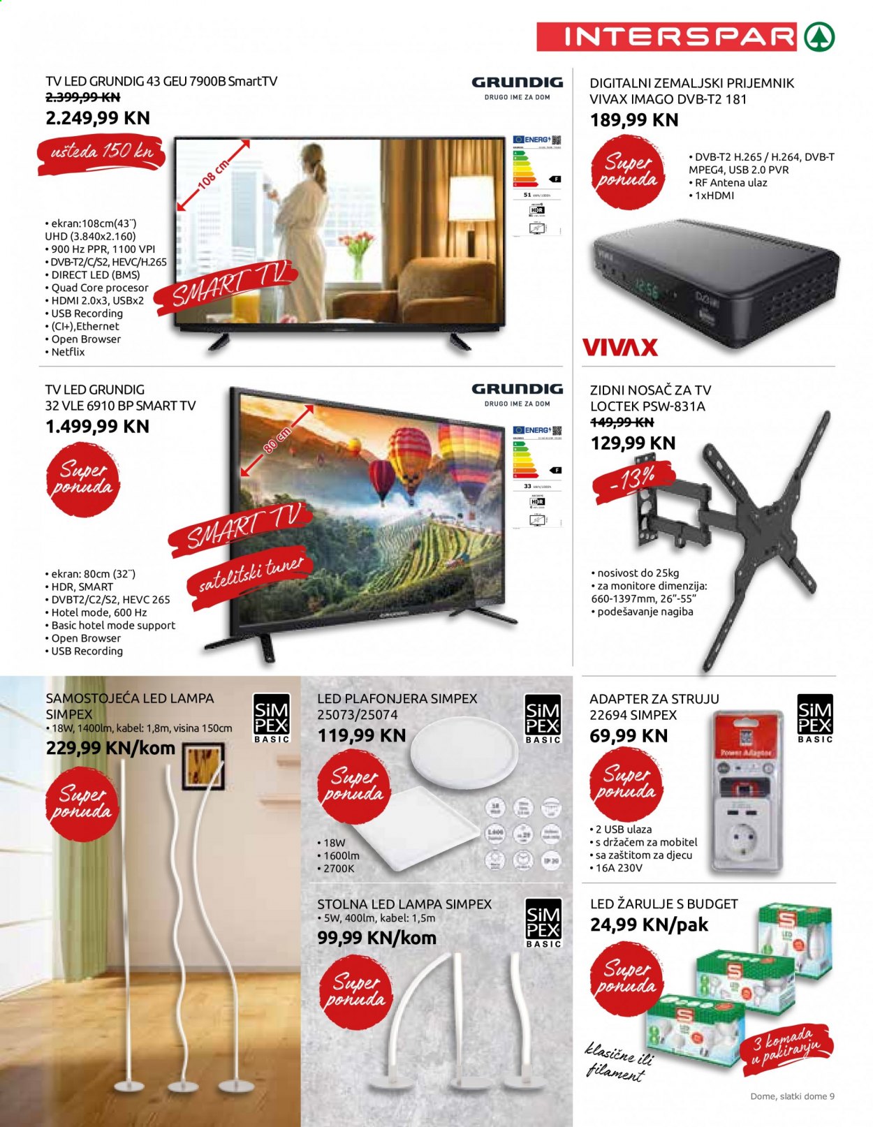 INTERSPAR katalog - 03.03.2021. - 06.04.2021. Stranica 9