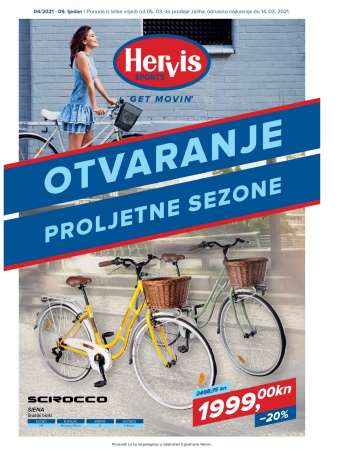 Hervis katalog - 05.03.2021. - 14.03.2021.