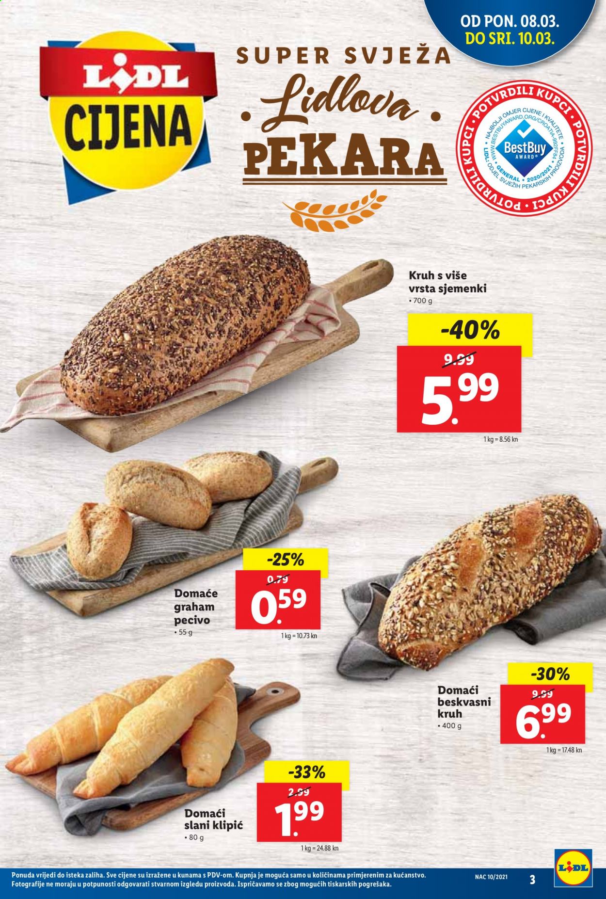 Lidl katalog - 08.03.2021. - 14.03.2021. Stranica 3