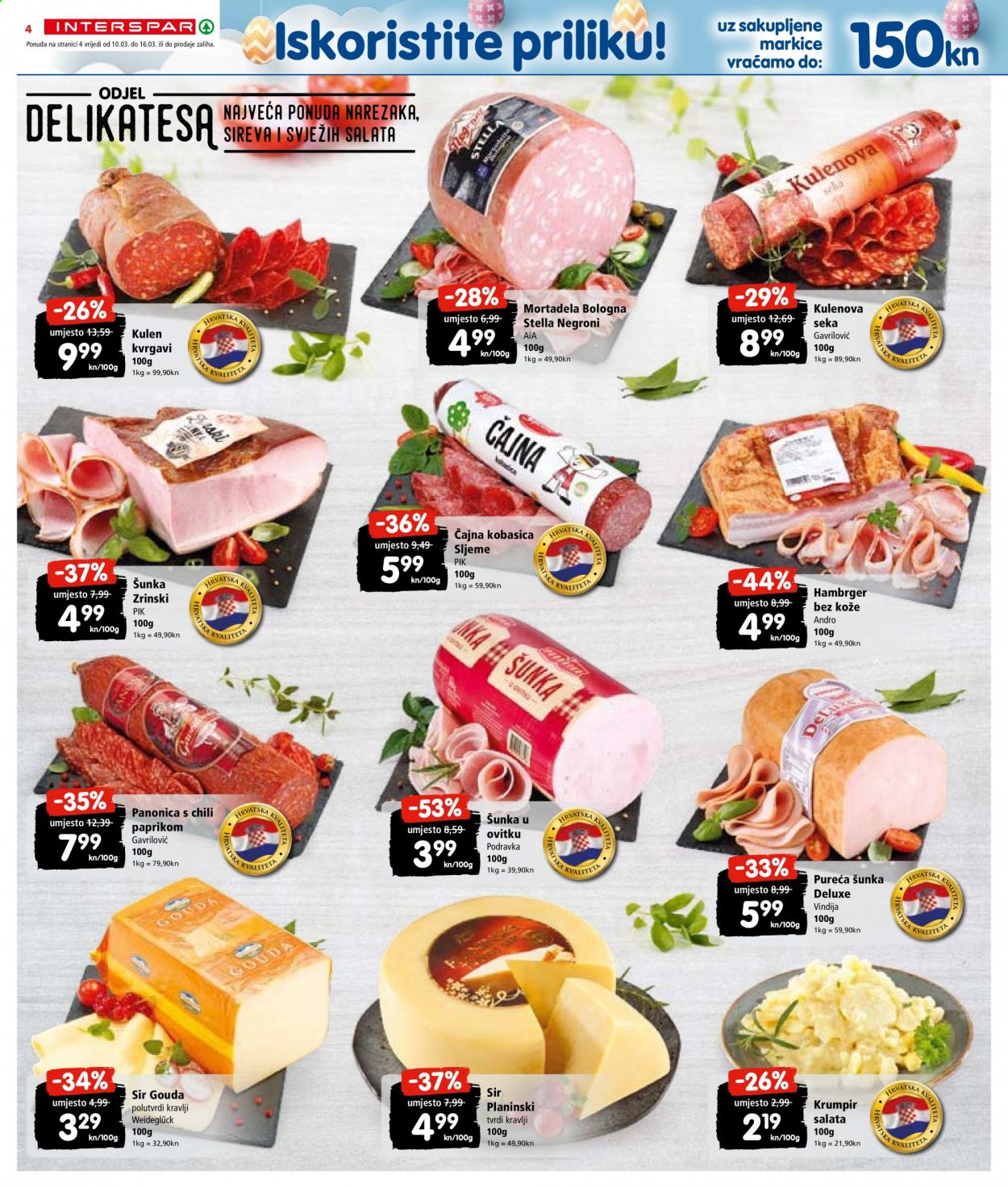 INTERSPAR katalog - 10.03.2021. - 16.03.2021. Stranica 4