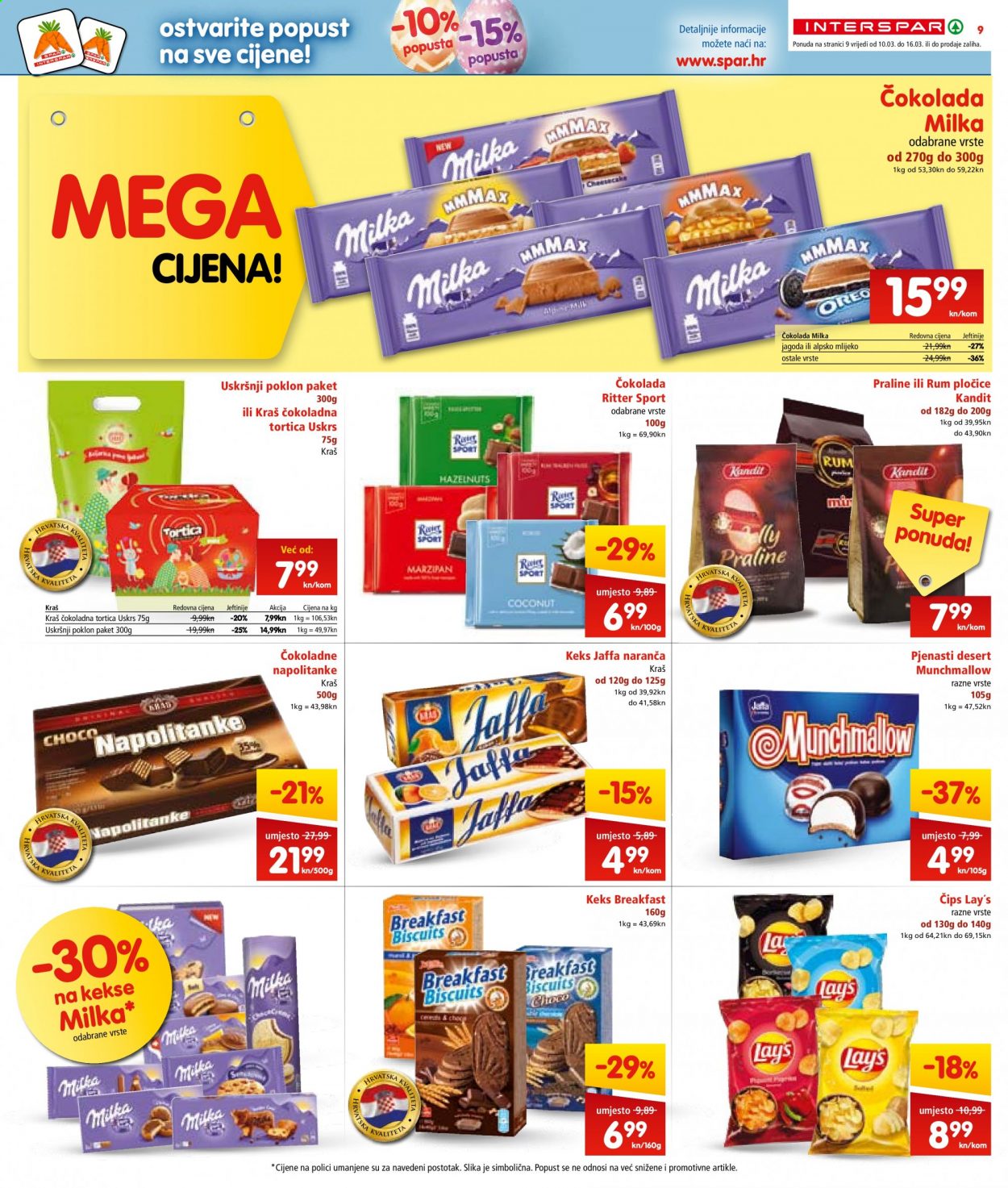 INTERSPAR katalog - 10.03.2021. - 16.03.2021. Stranica 9