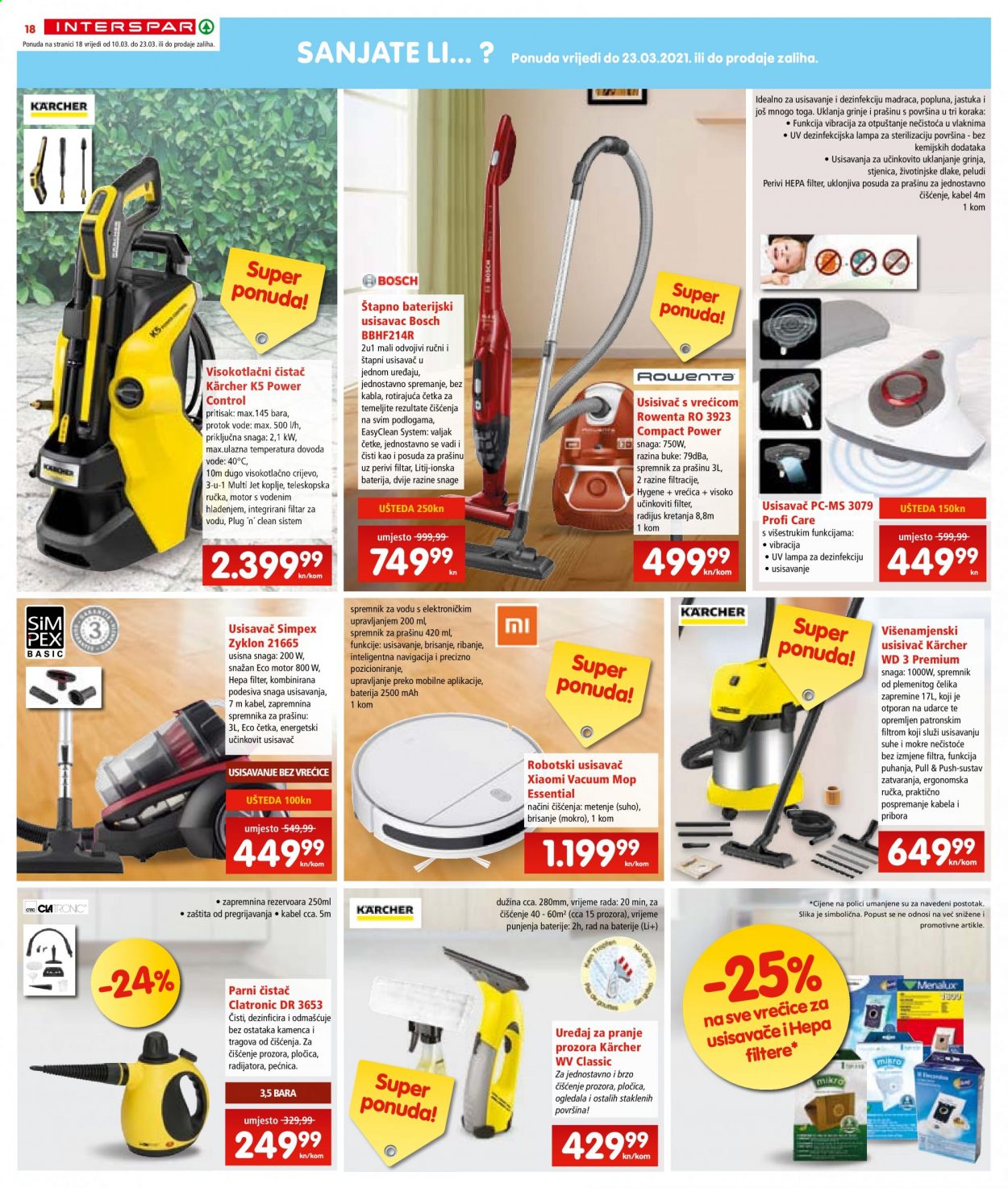 INTERSPAR katalog - 10.03.2021. - 16.03.2021. Stranica 18