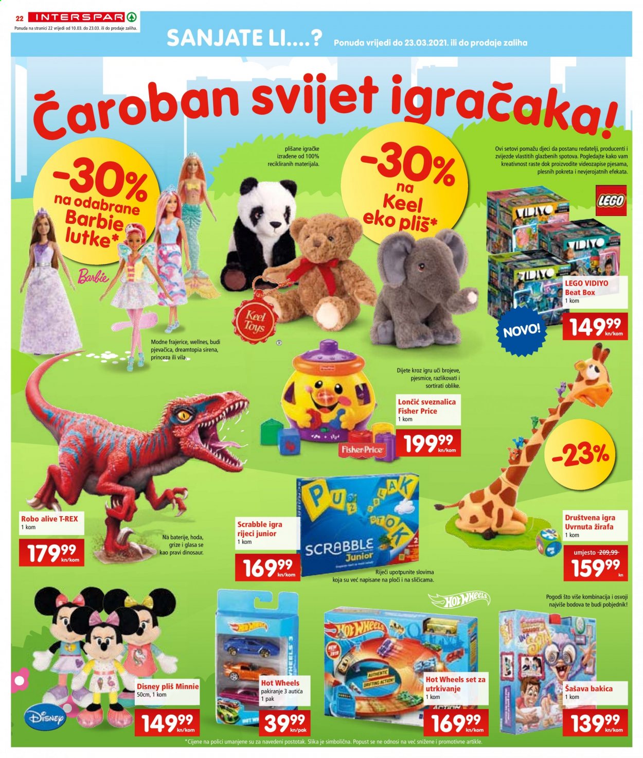 INTERSPAR katalog - 10.03.2021. - 16.03.2021. Stranica 22