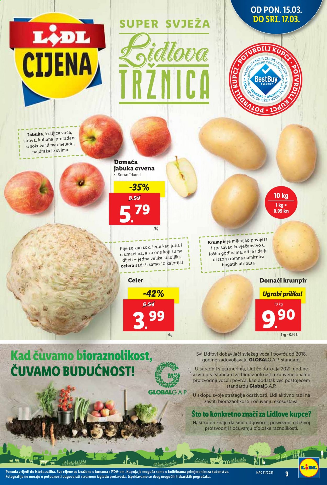 Lidl katalog - 15.03.2021. - 21.03.2021. Stranica 3