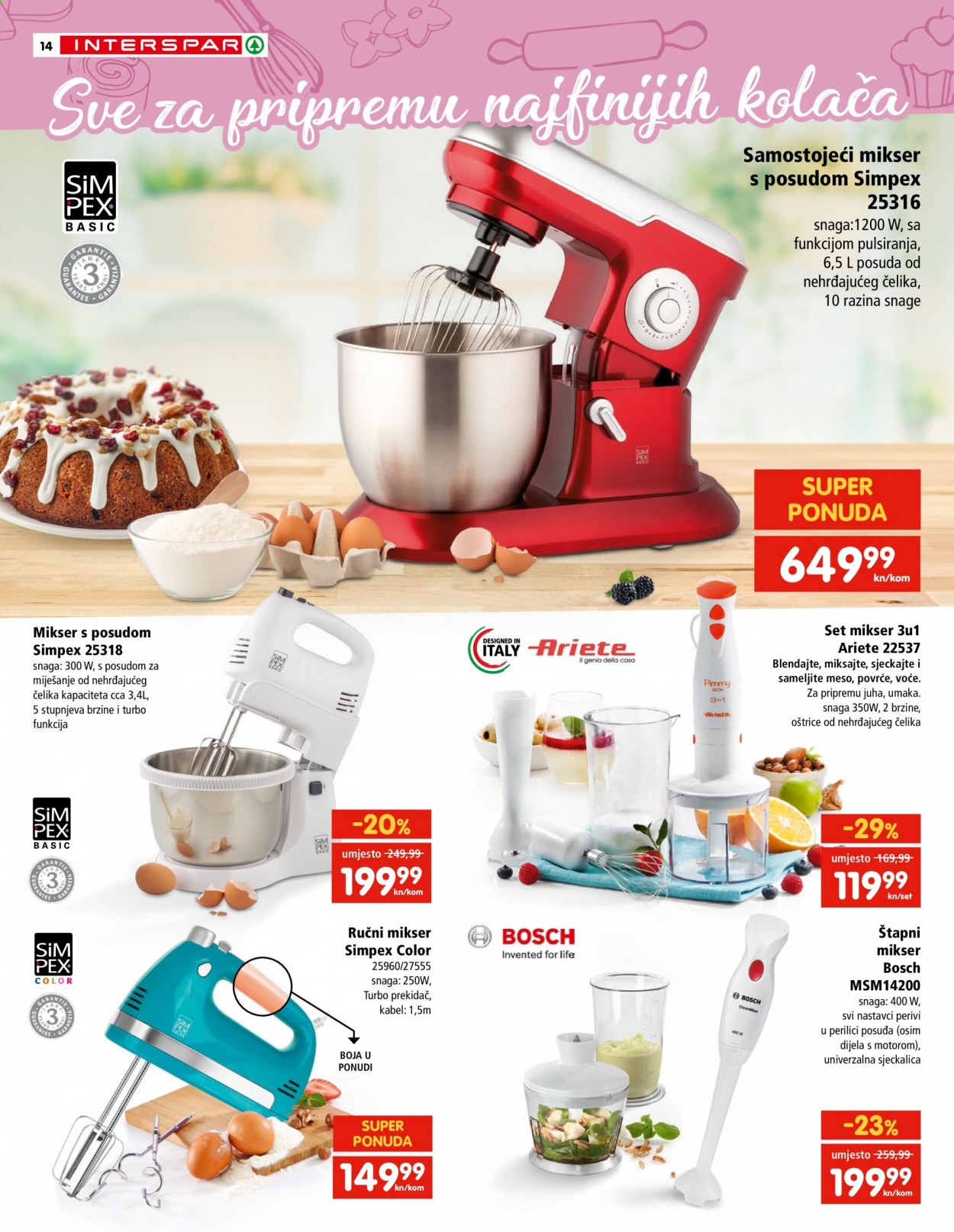 INTERSPAR katalog - 11.03.2021. - 04.04.2021. Stranica 14