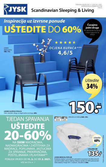 JYSK katalog - 11.03.2021. - 24.03.2021.