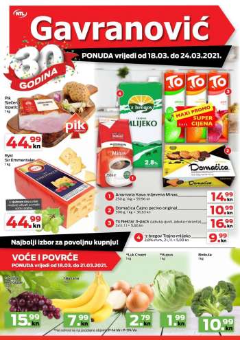 Gavranović katalog - 18.03.2021. - 24.03.2021.