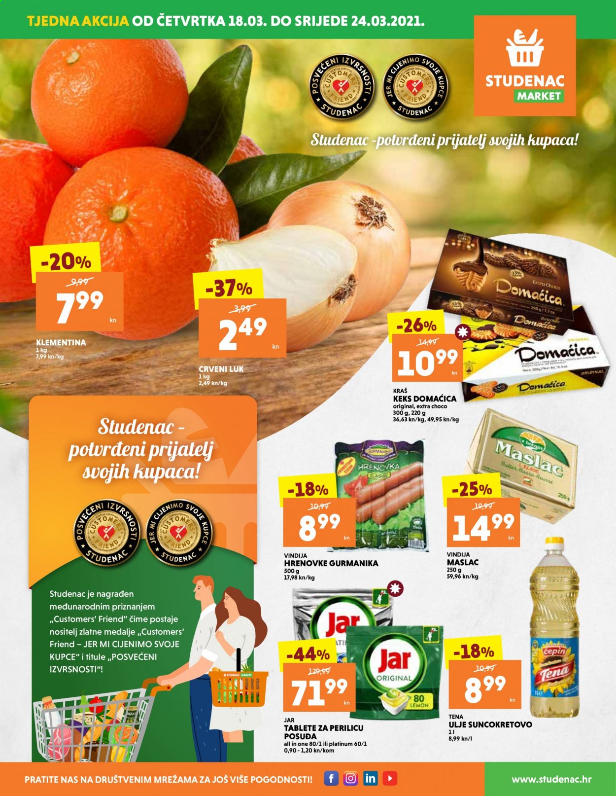 Studenac katalog - 18.03.2021. - 24.03.2021. Stranica 1