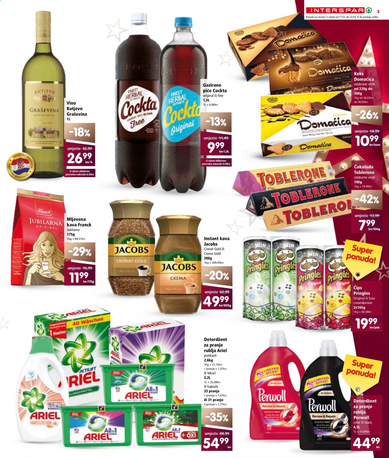 INTERSPAR katalog - 17.03.2021. - 23.03.2021. Stranica 3
