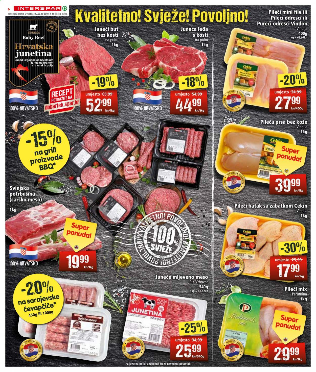 INTERSPAR katalog - 17.03.2021. - 23.03.2021. Stranica 6