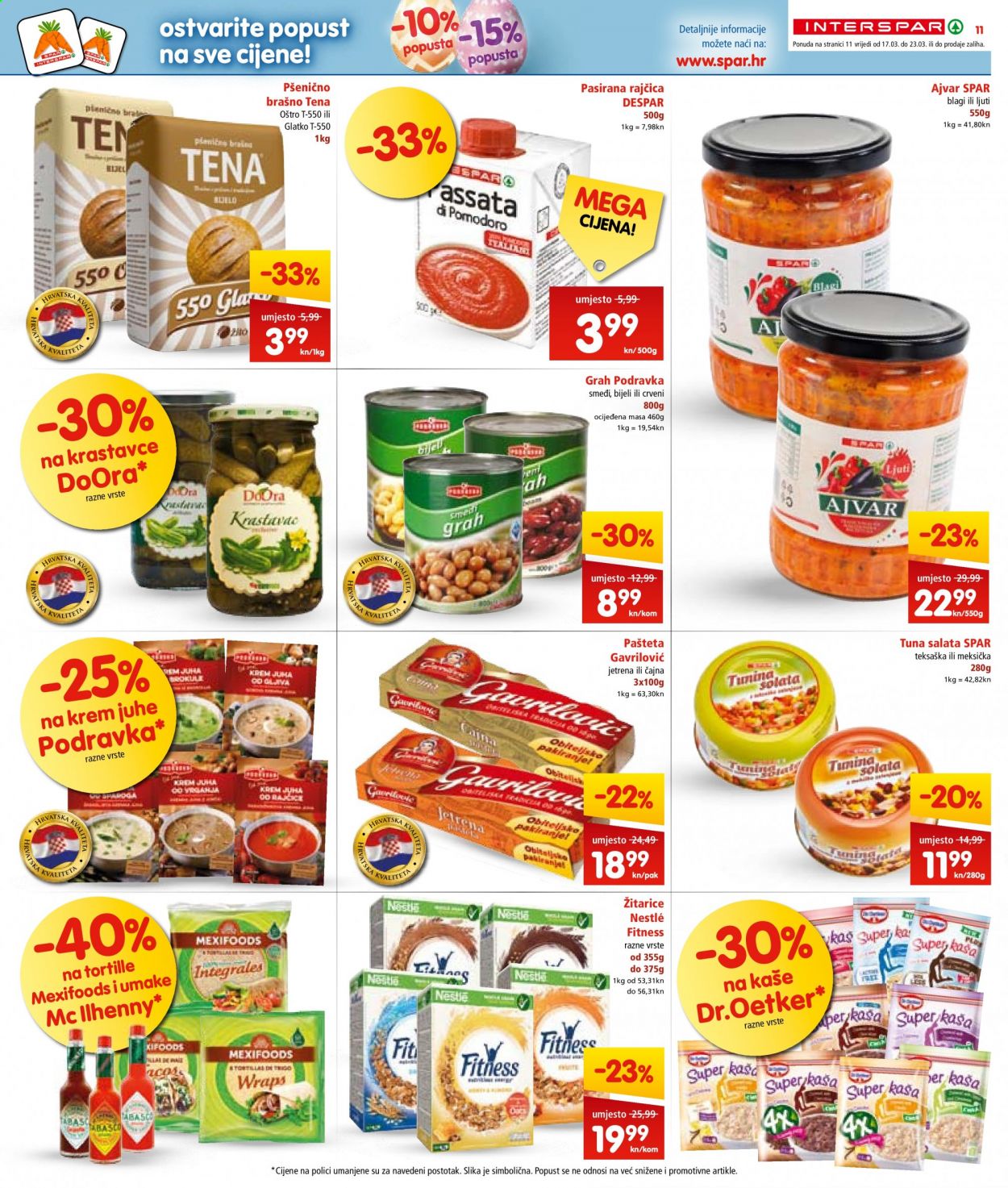 INTERSPAR katalog - 17.03.2021. - 23.03.2021. Stranica 11
