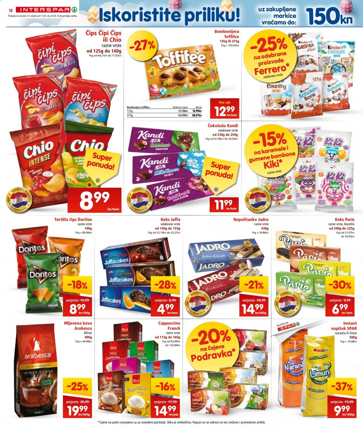 INTERSPAR katalog - 17.03.2021. - 23.03.2021. Stranica 12