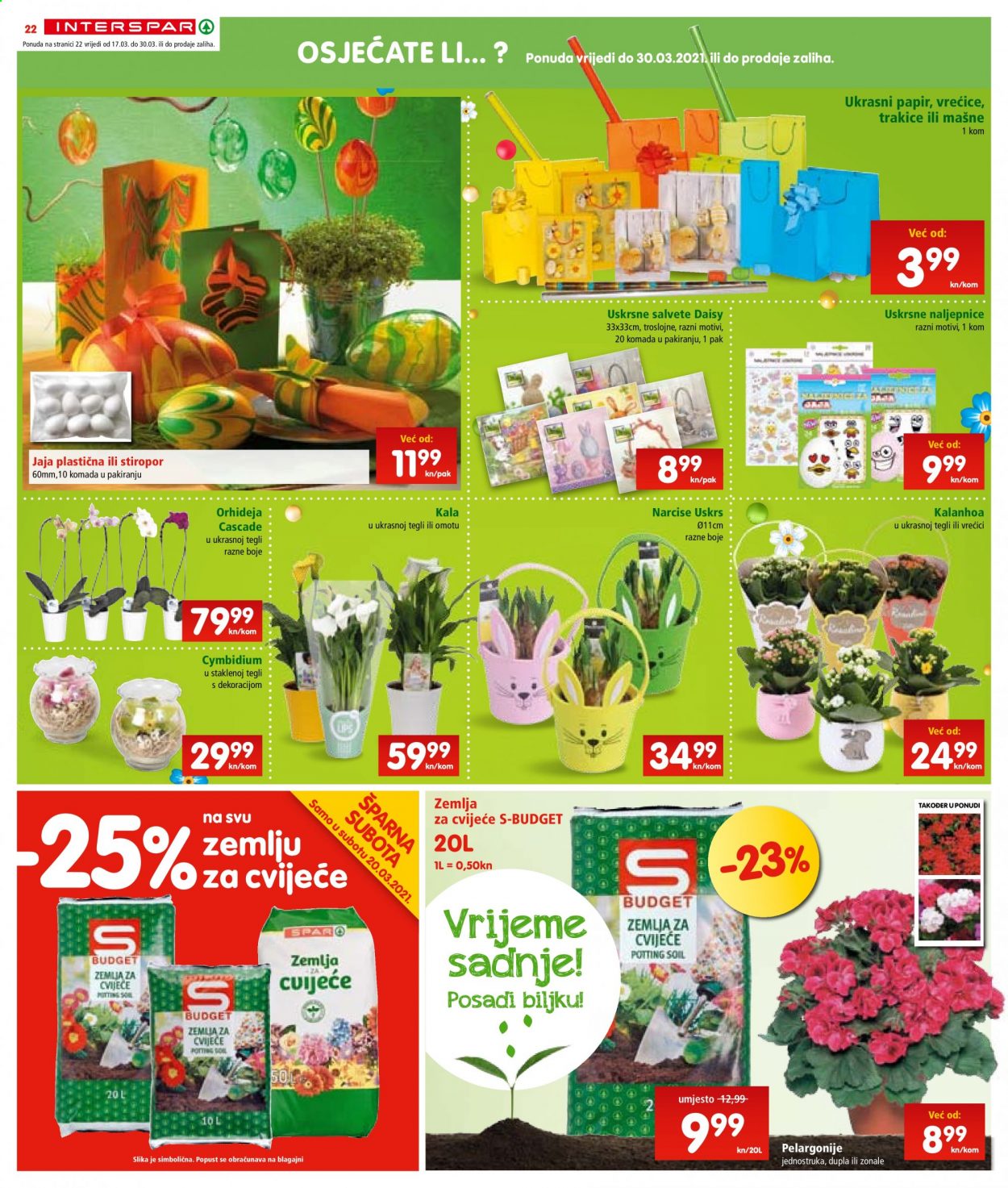 INTERSPAR katalog - 17.03.2021. - 23.03.2021. Stranica 22