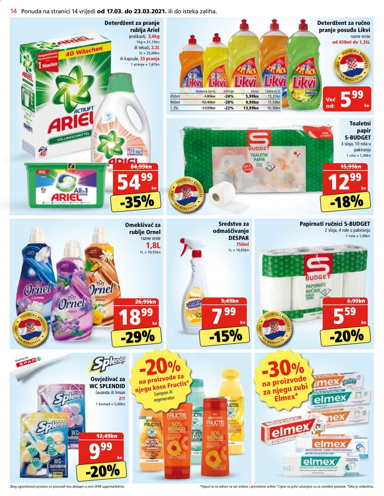 SPAR katalog - 17.03.2021. - 23.03.2021. Stranica 14