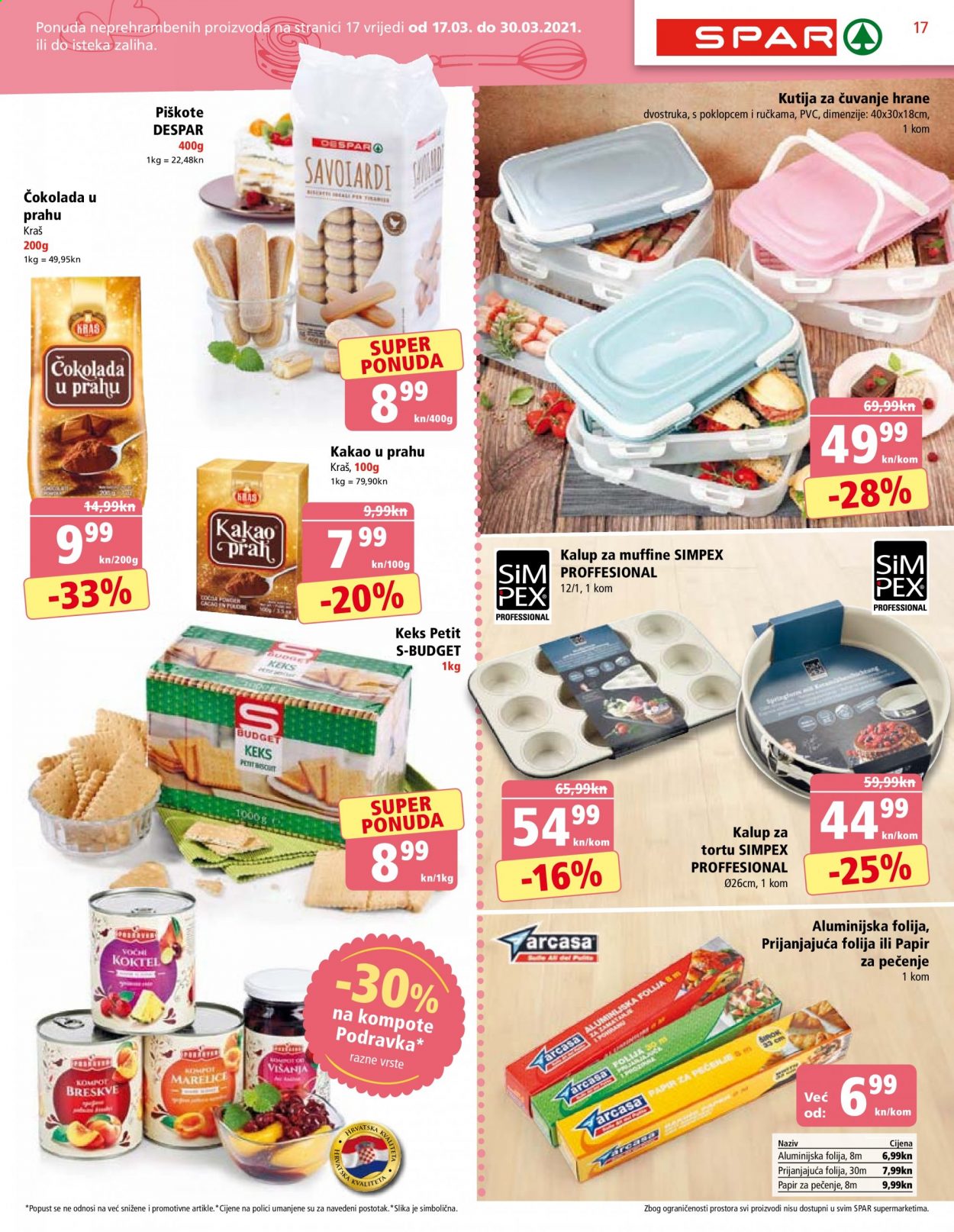 SPAR katalog - 17.03.2021. - 23.03.2021. Stranica 17