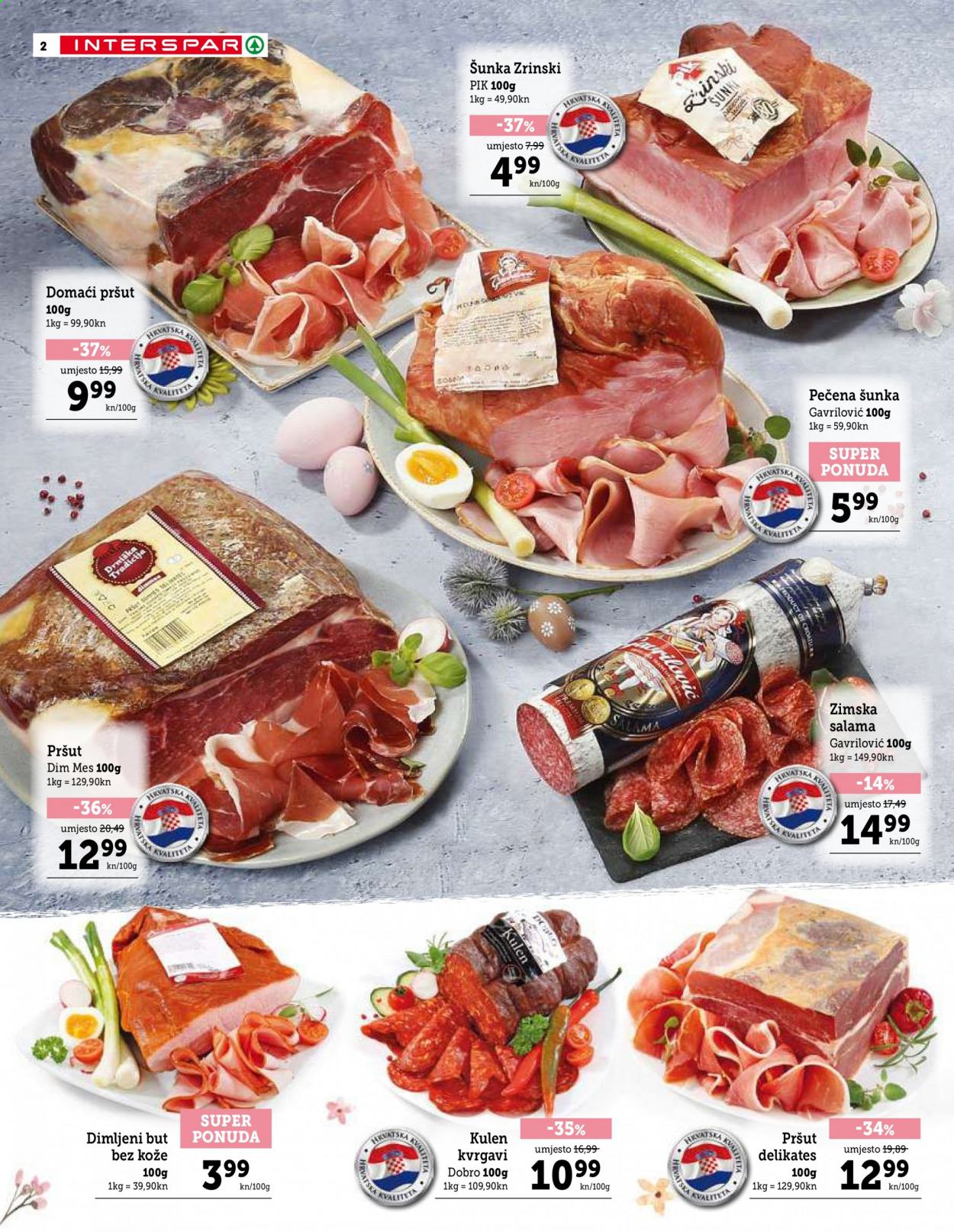 INTERSPAR katalog - 18.03.2021. - 04.04.2021. Stranica 2