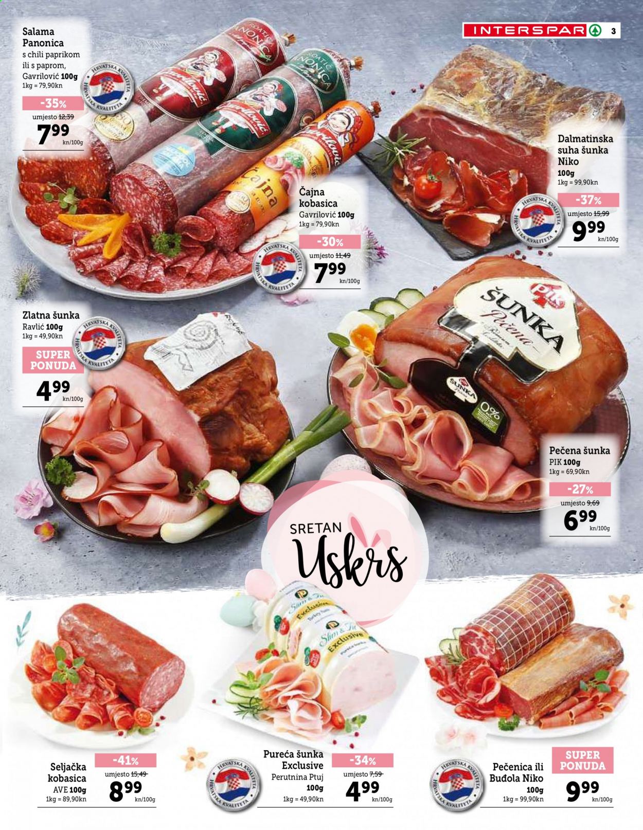 INTERSPAR katalog - 18.03.2021. - 04.04.2021. Stranica 3