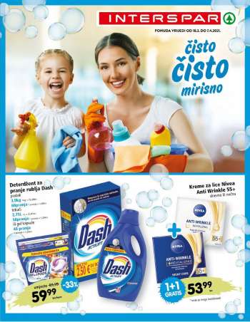 INTERSPAR katalog - 18.03.2021. - 07.04.2021.