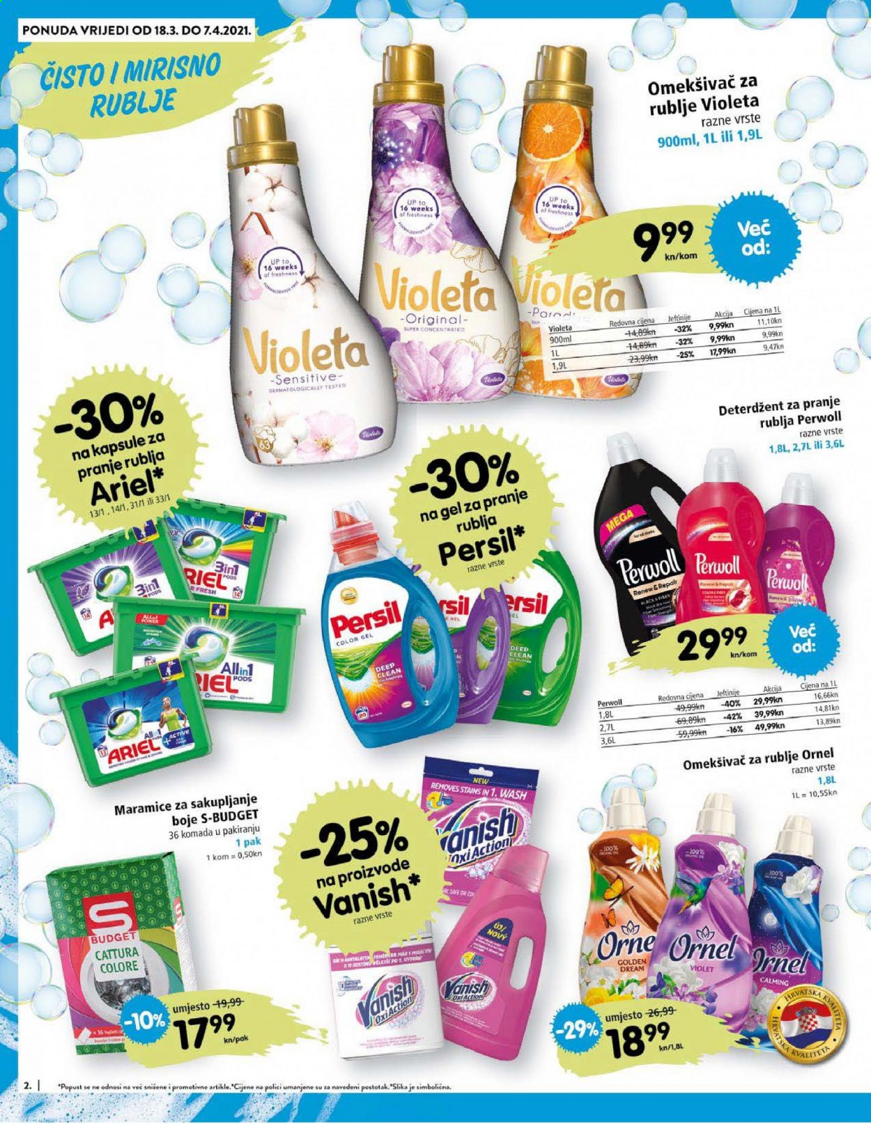 INTERSPAR katalog - 18.03.2021. - 07.04.2021. Stranica 2