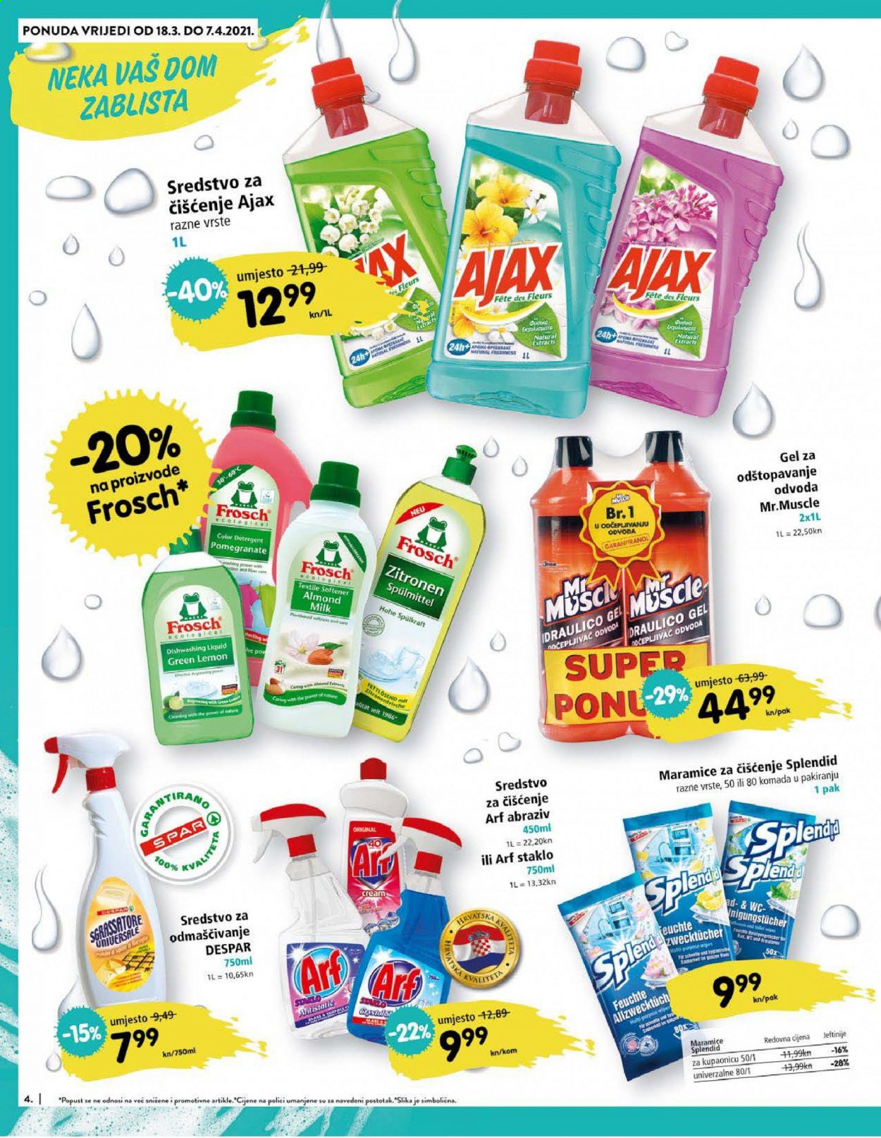 INTERSPAR katalog - 18.03.2021. - 07.04.2021. Stranica 4