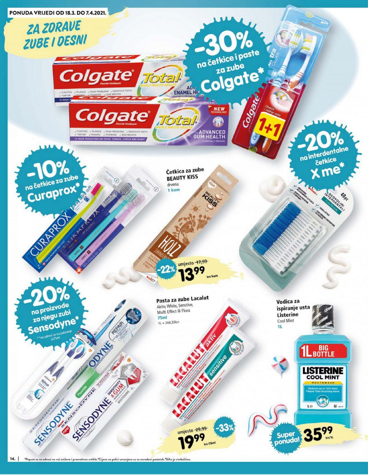 INTERSPAR katalog - 18.03.2021. - 07.04.2021. Stranica 14