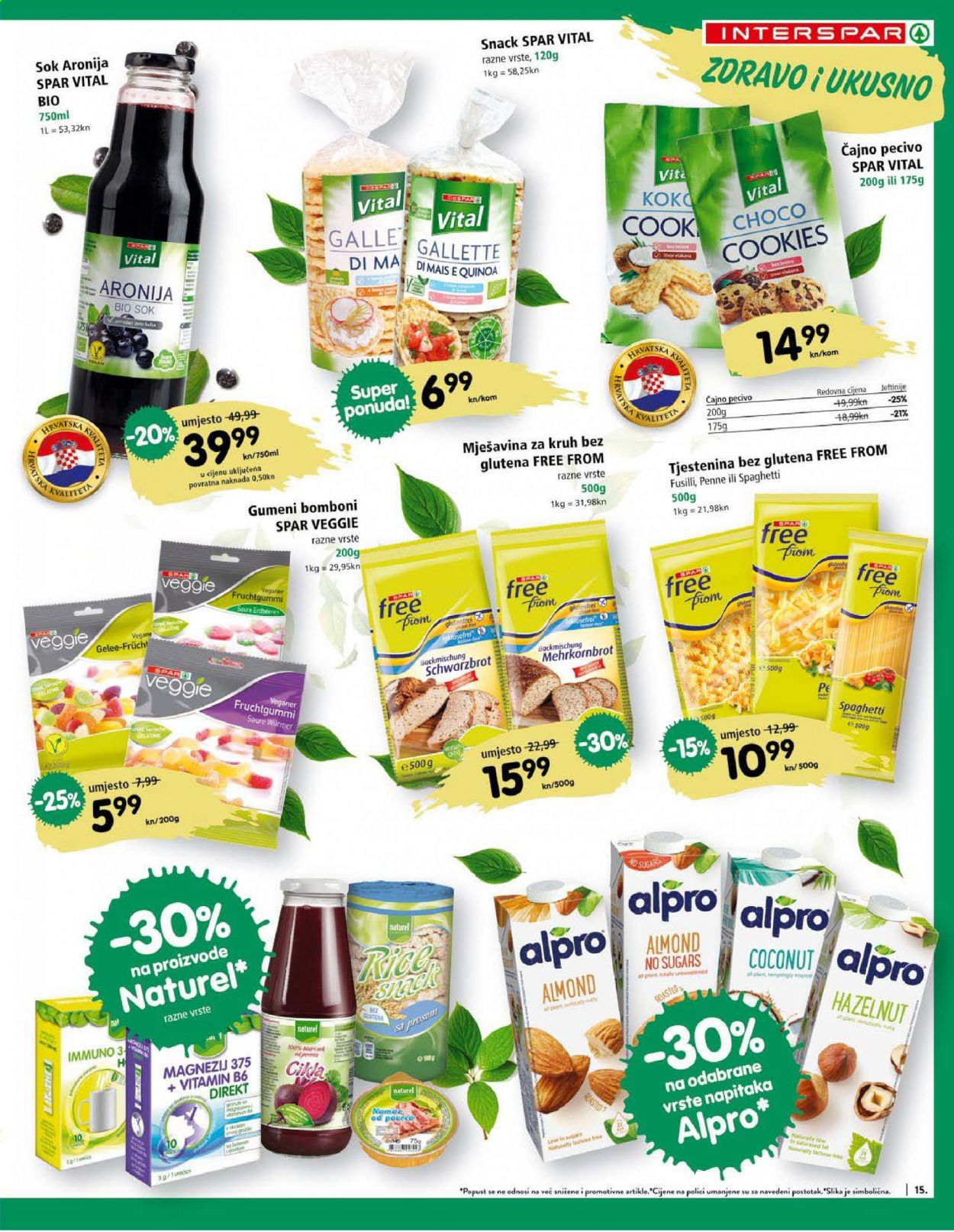 INTERSPAR katalog - 18.03.2021. - 07.04.2021. Stranica 15