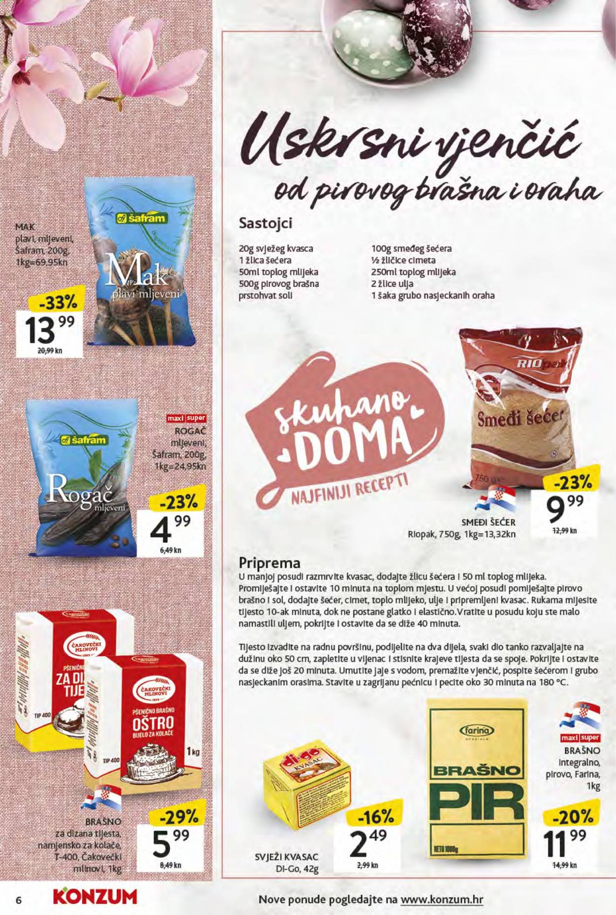 Konzum katalog - 25.03.2021. - 03.04.2021. Stranica 6