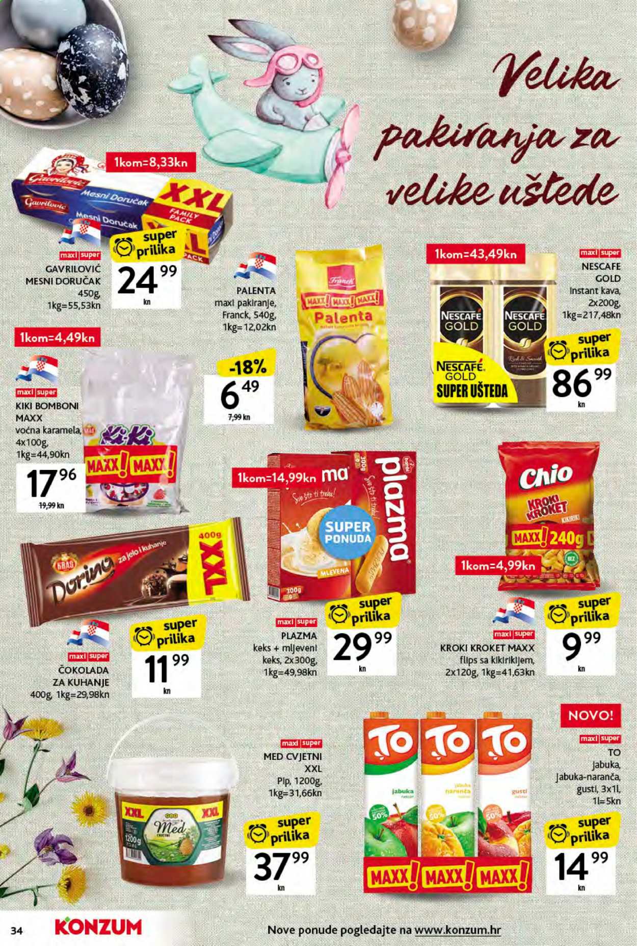 Konzum katalog - 25.03.2021. - 03.04.2021. Stranica 34