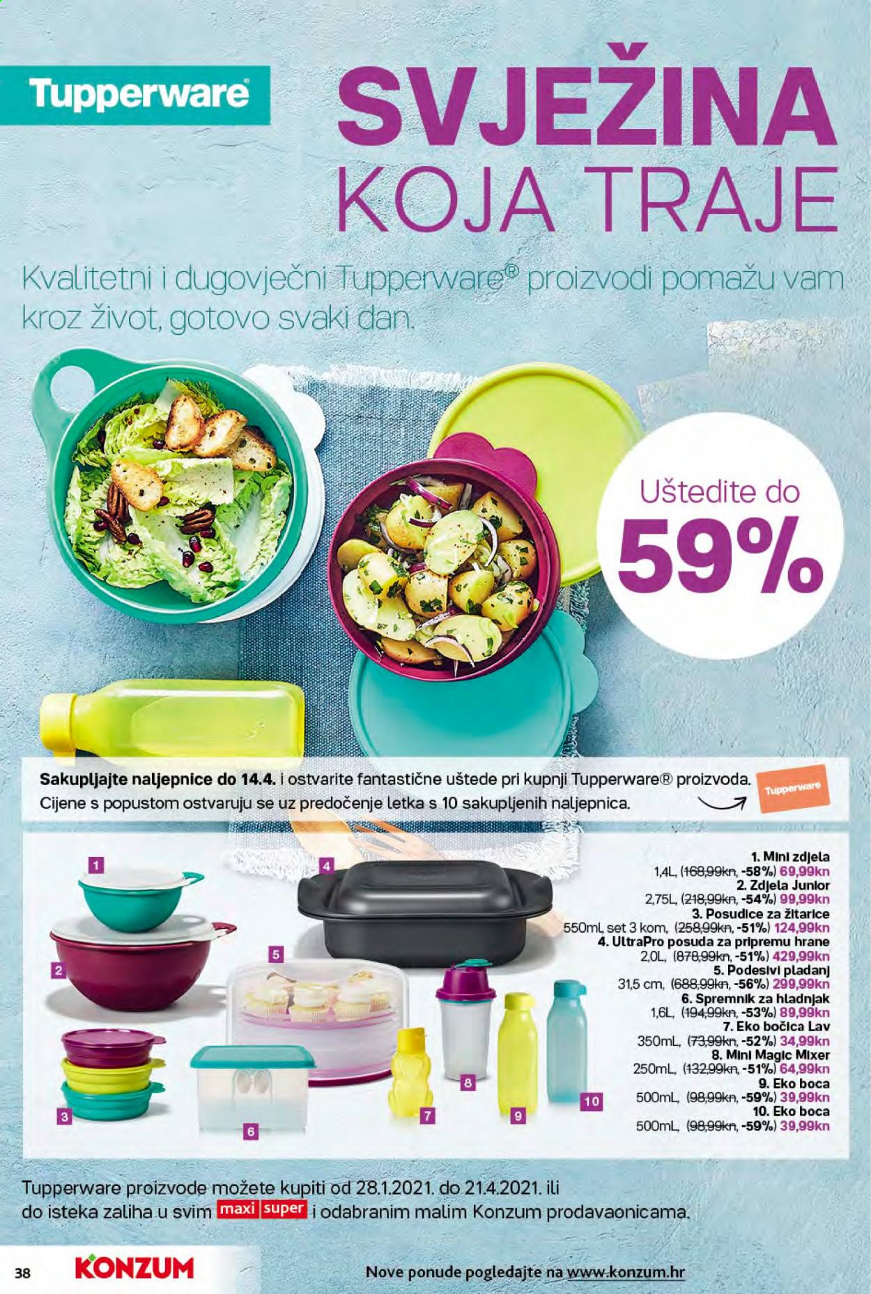 Konzum katalog - 25.03.2021. - 03.04.2021. Stranica 38