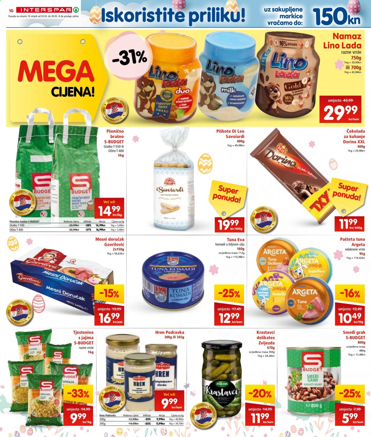 INTERSPAR katalog - 24.03.2021. - 30.03.2021. Stranica 10