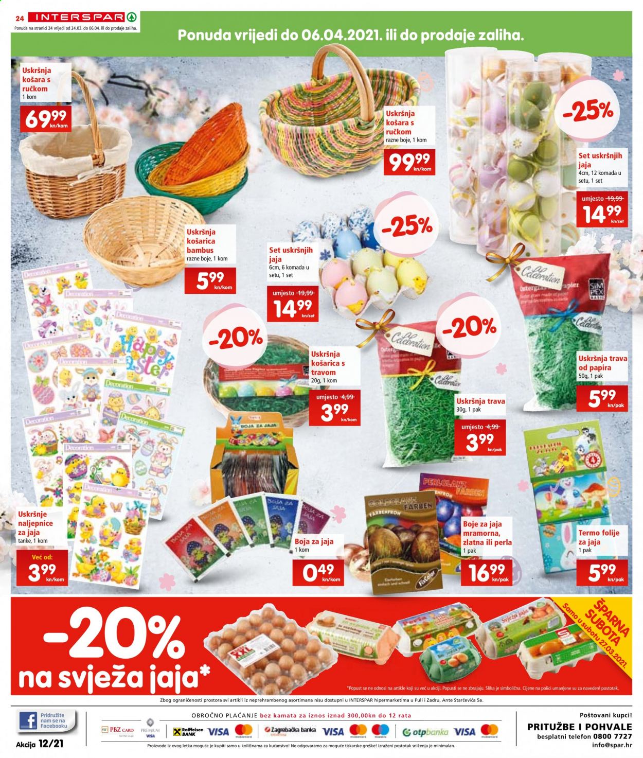 INTERSPAR katalog - 24.03.2021. - 30.03.2021. Stranica 24