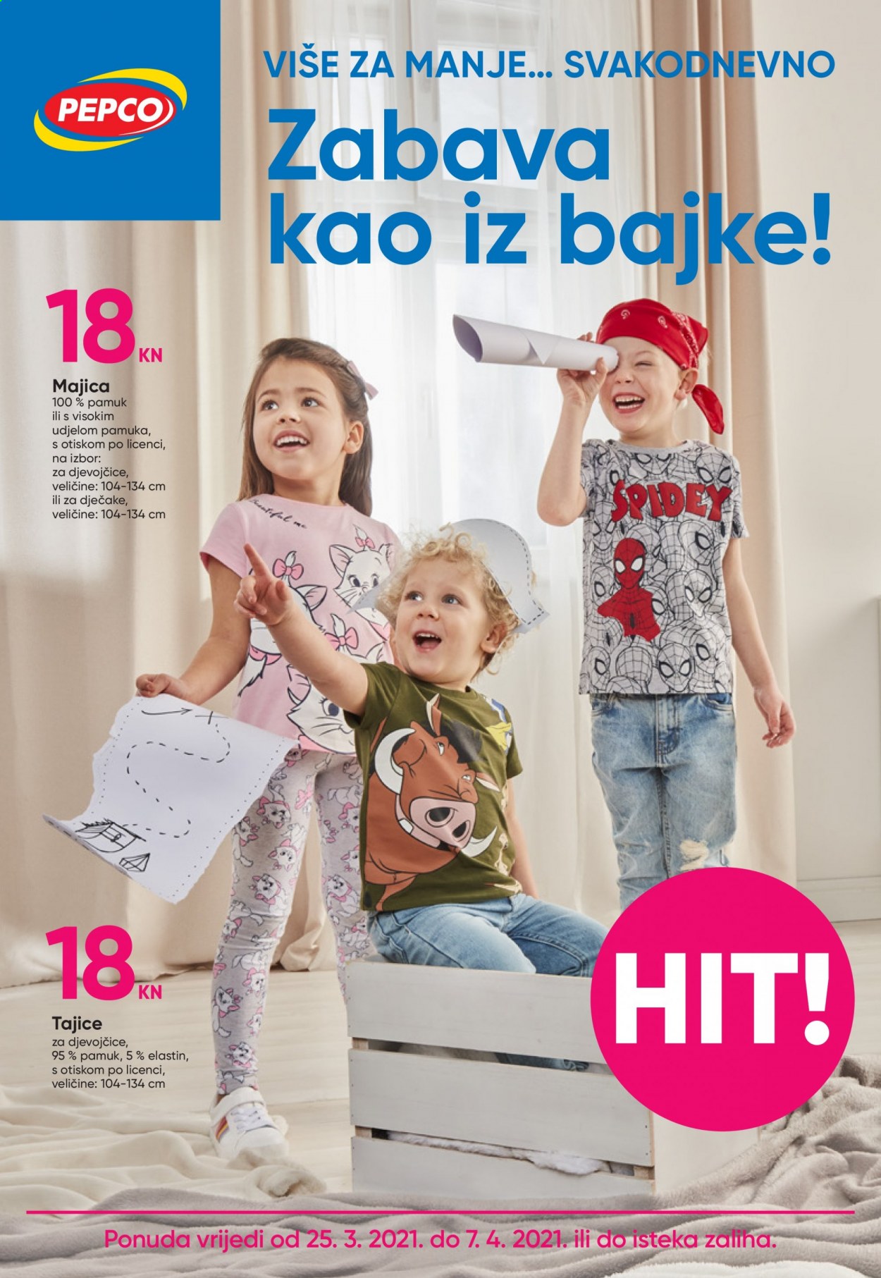 Pepco katalog - 25.03.2021. - 07.04.2021. Stranica 1