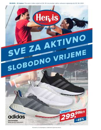 Hervis katalog - 26.03.2021. - 03.04.2021.