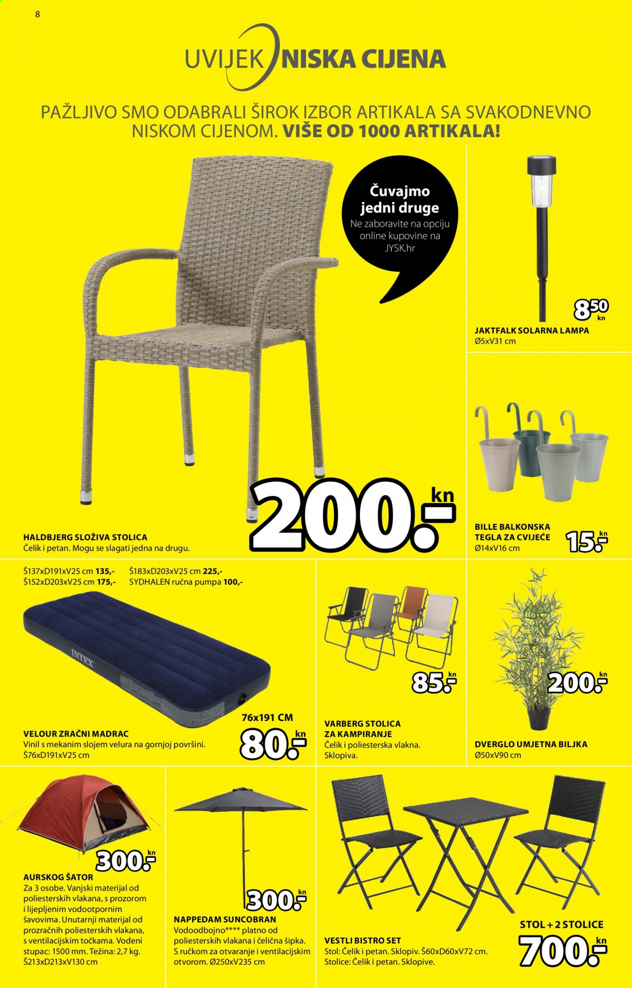 JYSK katalog - 25.03.2021. - 07.04.2021. Stranica 8