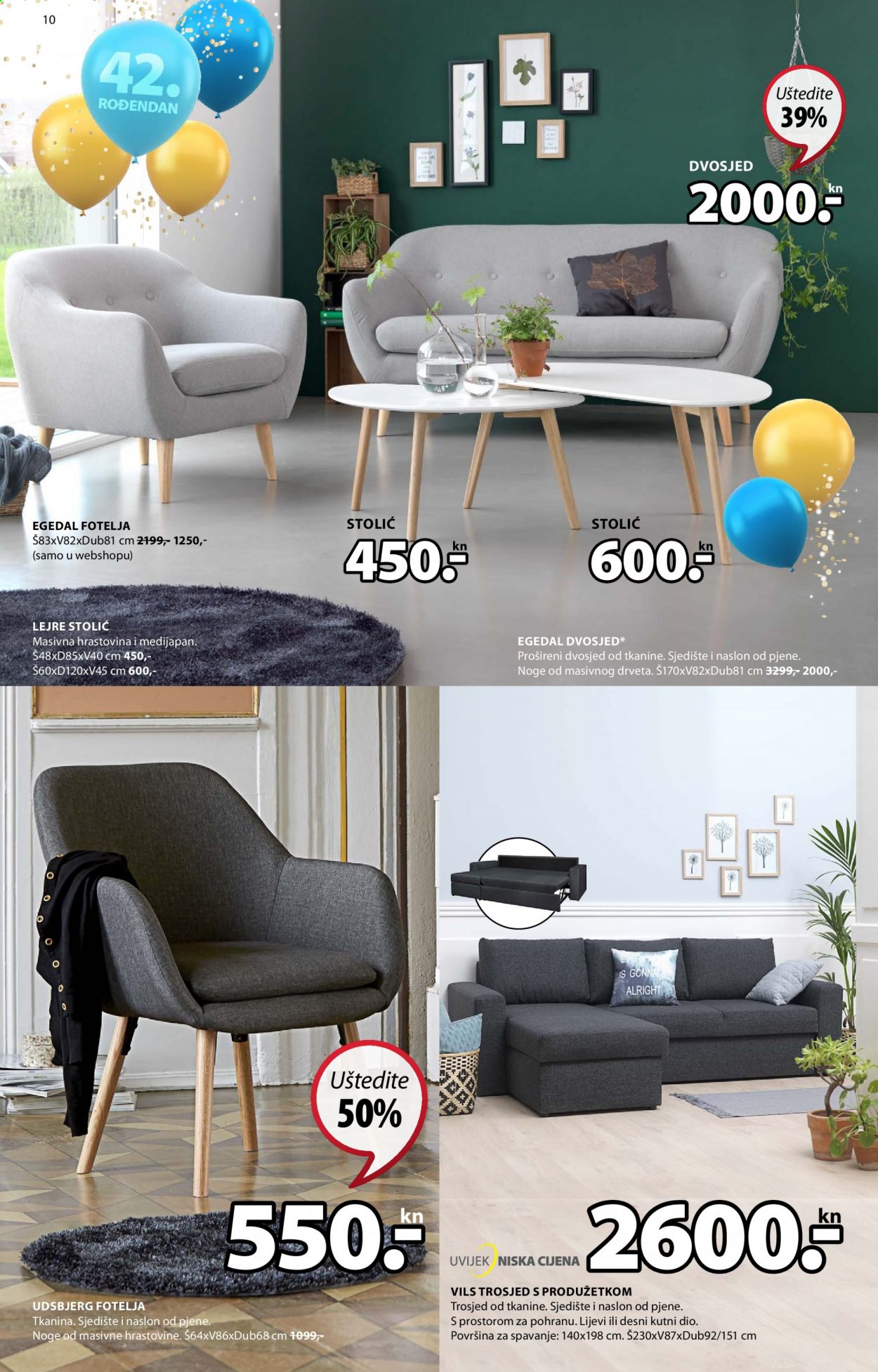JYSK katalog - 25.03.2021. - 07.04.2021. Stranica 10