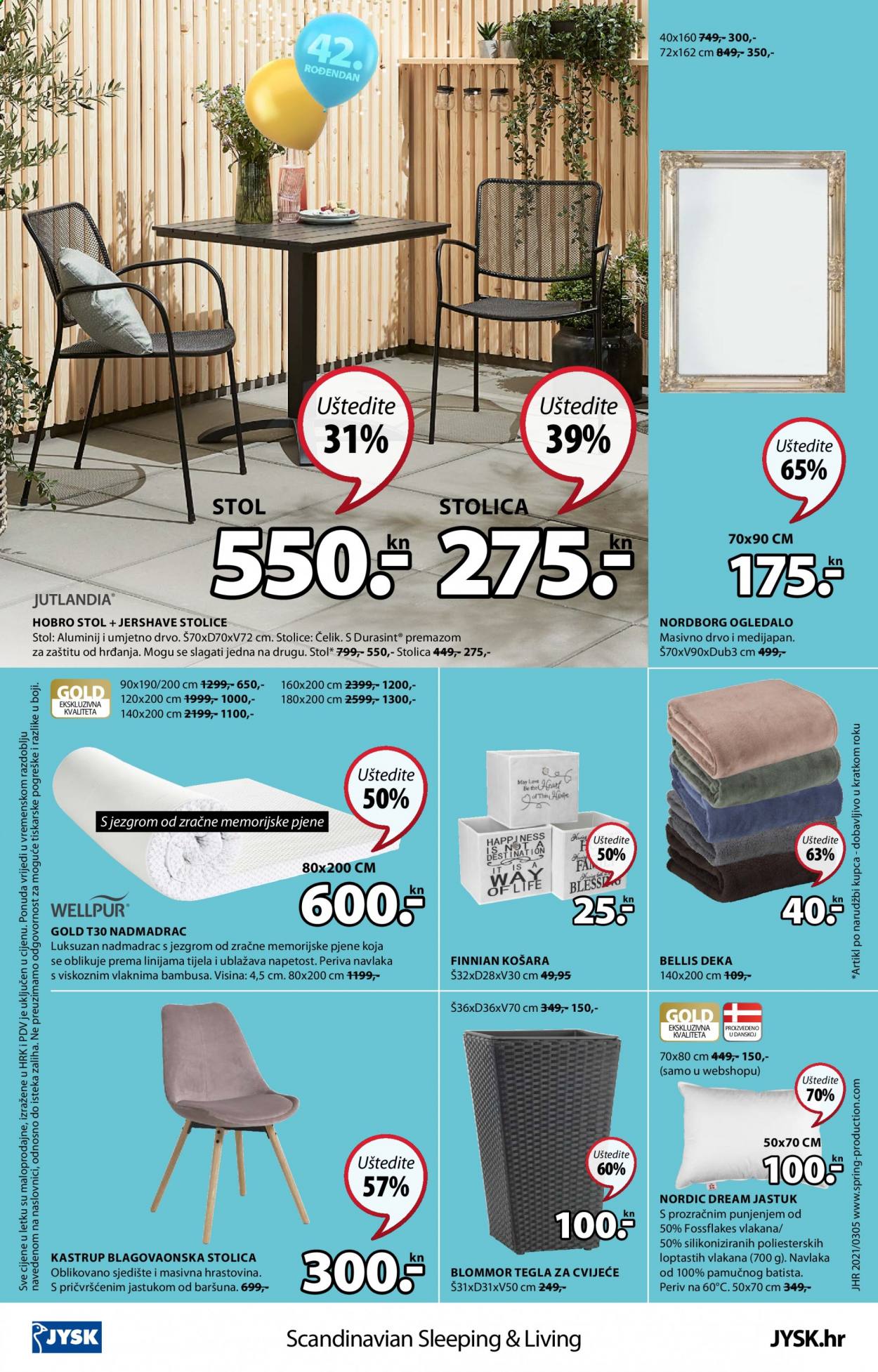 JYSK katalog - 25.03.2021. - 07.04.2021. Stranica 24