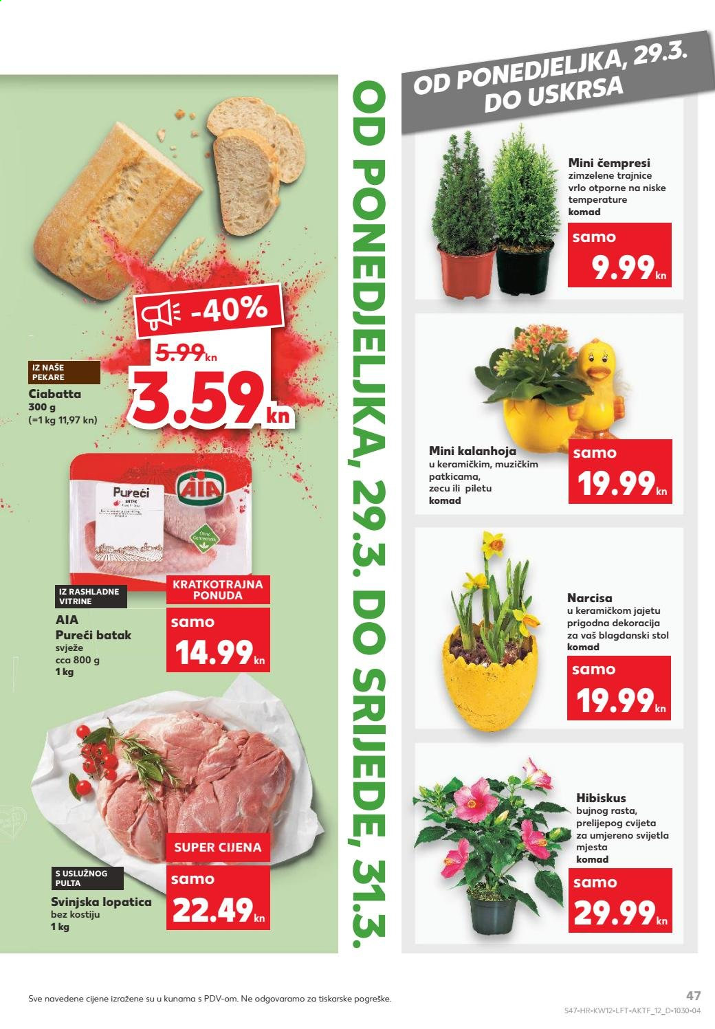 Kaufland katalog - 25.03.2021. - 31.03.2021. Stranica 47