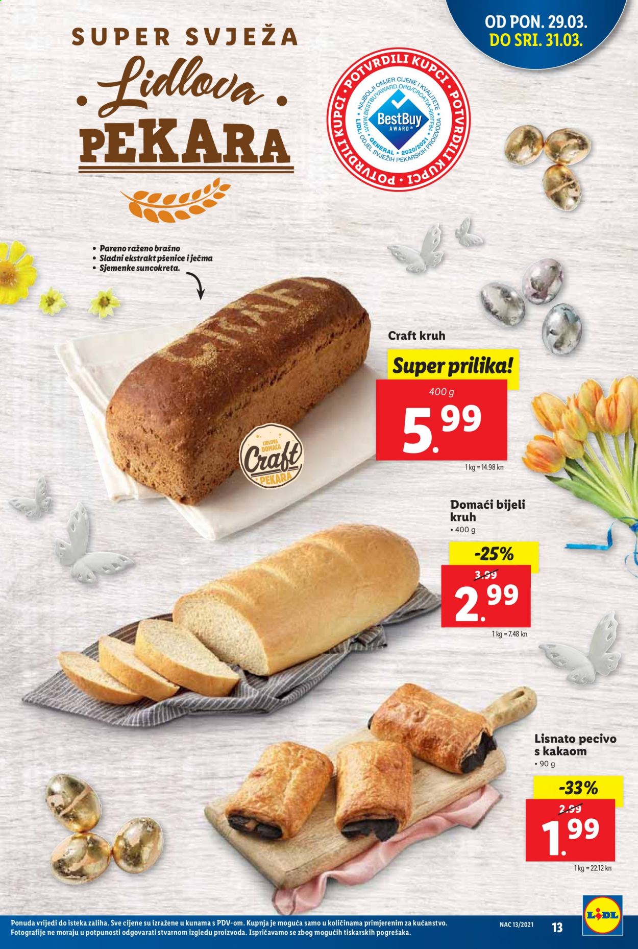 Lidl katalog - 29.03.2021. - 03.04.2021. Stranica 13