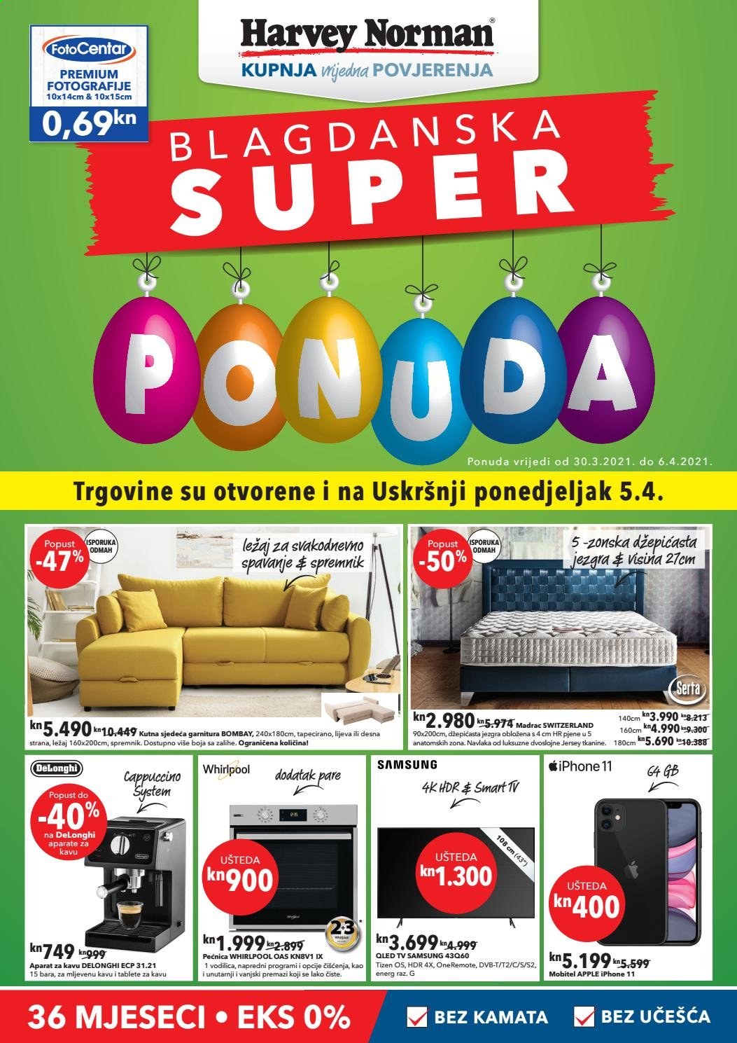 Harvey Norman katalog - 30.03.2021. - 06.04.2021. Stranica 1