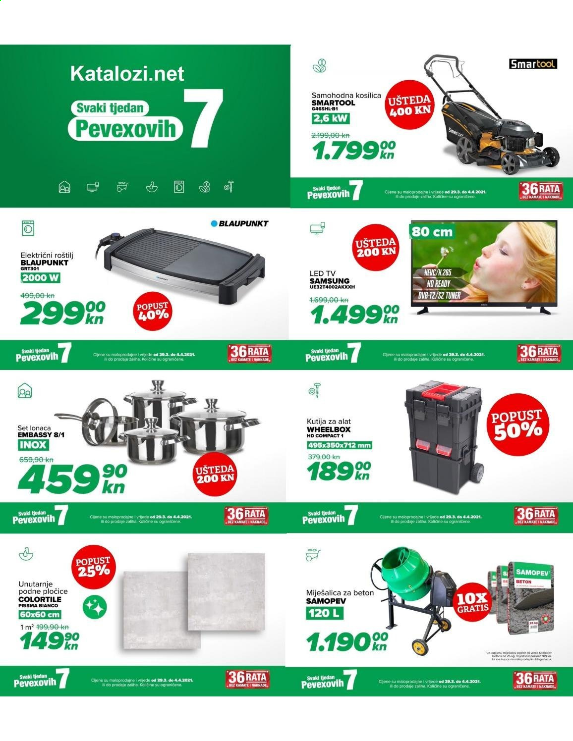 Pevex katalog - 29.03.2021. - 04.04.2021. Stranica 1