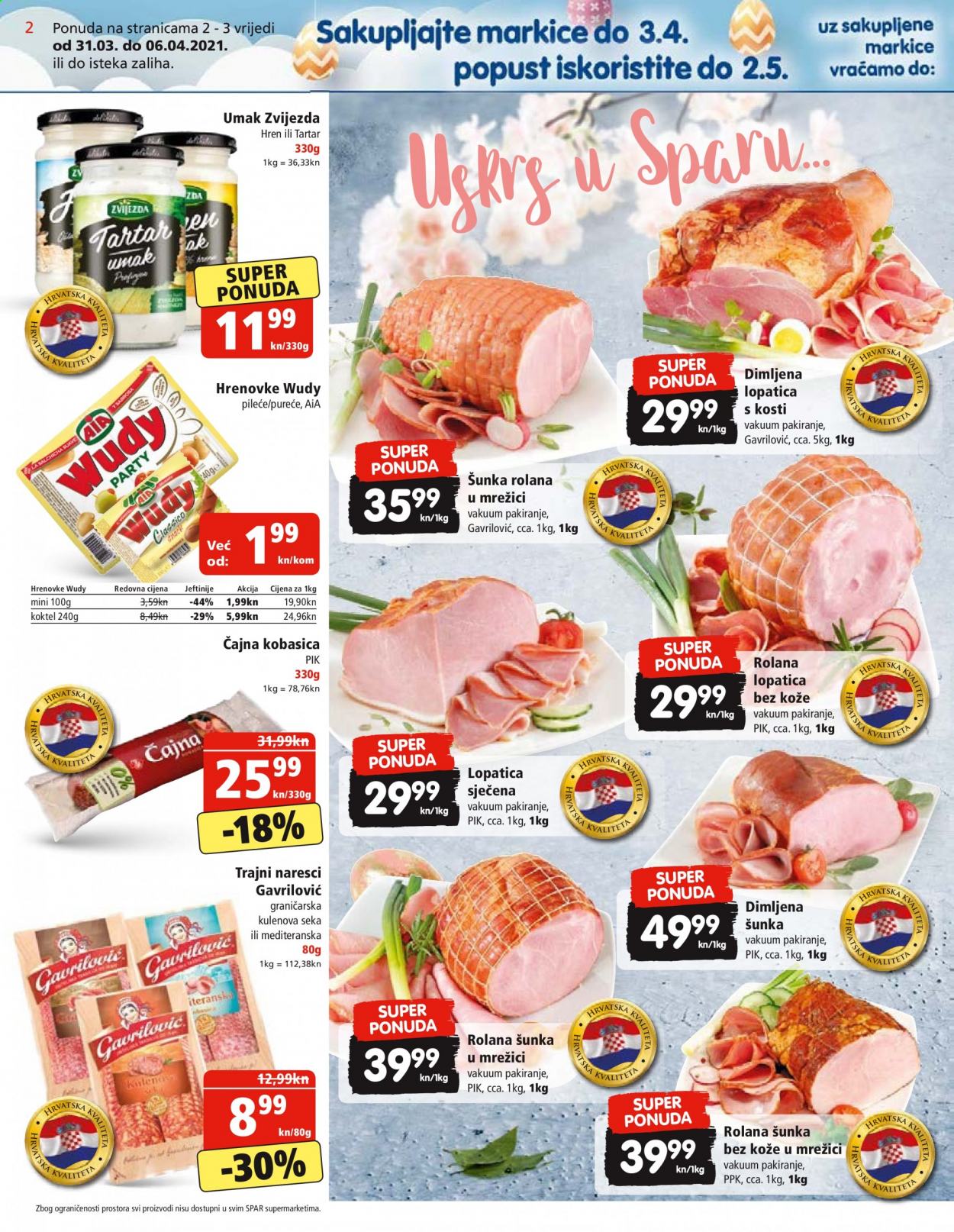 SPAR katalog - 31.03.2021. - 06.04.2021. Stranica 2