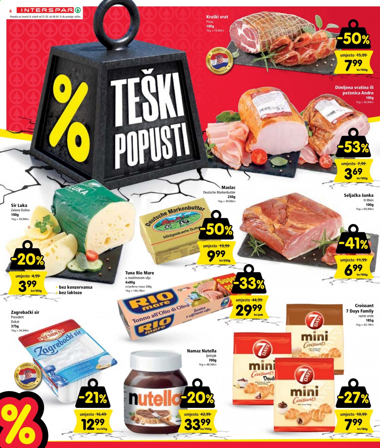 INTERSPAR katalog - 31.03.2021. - 06.04.2021. Stranica 6